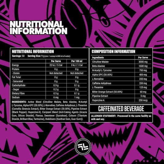 Faction Labs Disorder Original - 50 serves Rainbow Warrior