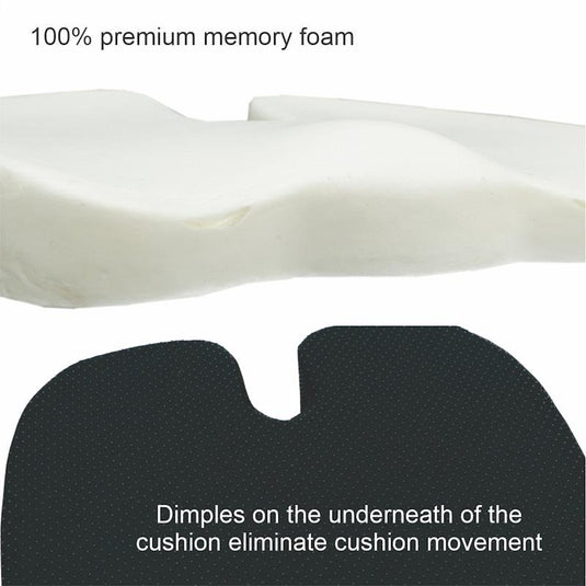 BodyAssist Coccyx Comfort Seat Cushion & Large Hot/Cold Gel Pack One Size