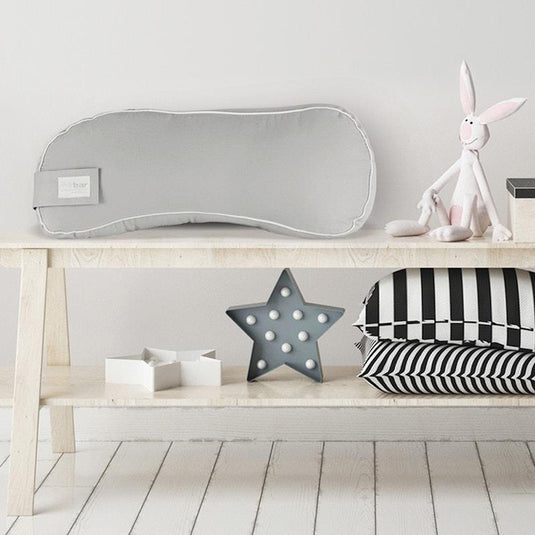 Milkbar Single Maternity Pillow Grey