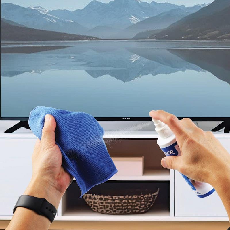 Load image into Gallery viewer, Laser Clean Range Screen Cleaning Kit with Microfibre Cloth Bundle
