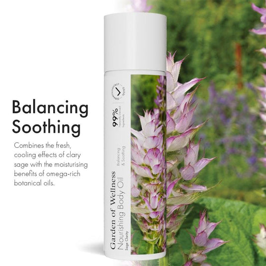 Garden of Wellness Nourishing Body Oil Sage Clarity 120ml