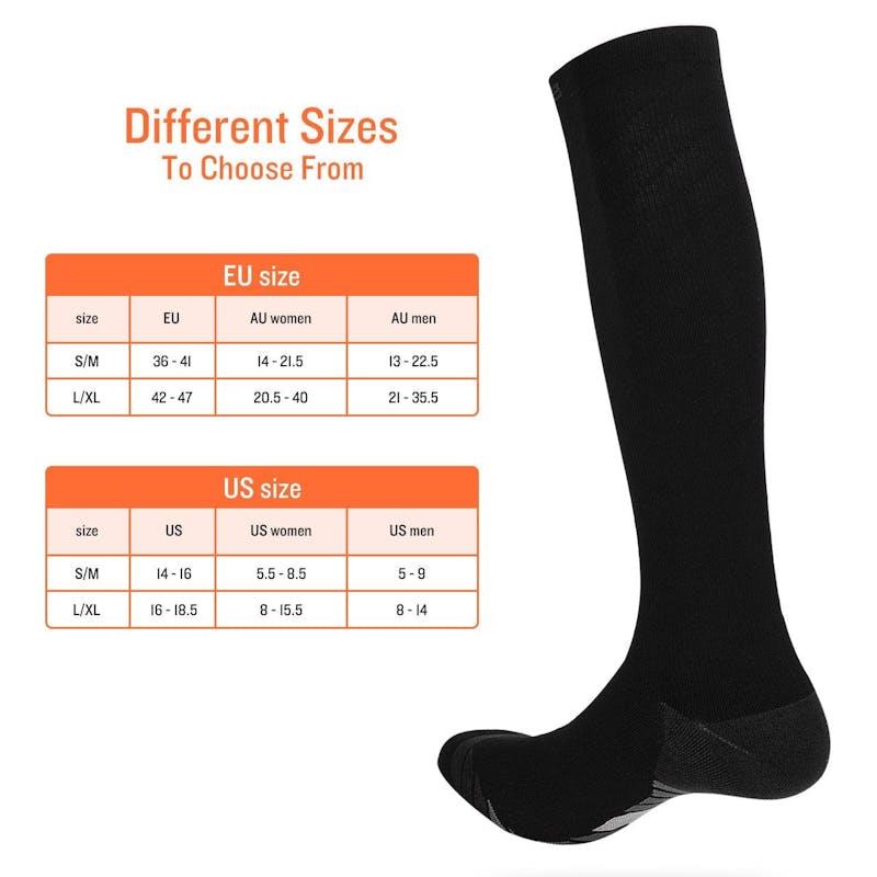 Load image into Gallery viewer, Living Today 2x Miracle Compression Socks - Large/XL Bundle
