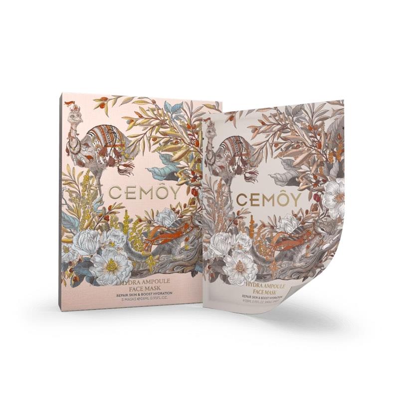 Load image into Gallery viewer, CEMOY Hydra Ampoule Face Mask 5 Sheets
