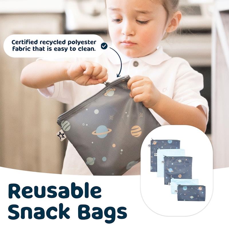 Load image into Gallery viewer, Tiny Twinkle Snack Bag 5 Pack Space
