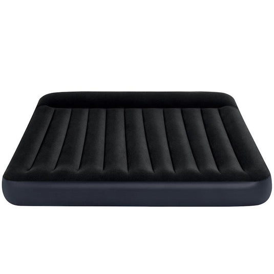 Intex Dura-Beam Classic Inflatable Airbed Mattress w/ Pillow Rest Black King