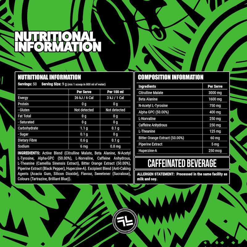 Load image into Gallery viewer, Faction Labs Disorder Original - 50 serves Green Haze
