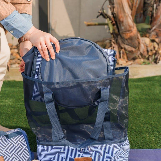 Lazy Dayz Insulated Cooler Tote - Makena 1pc