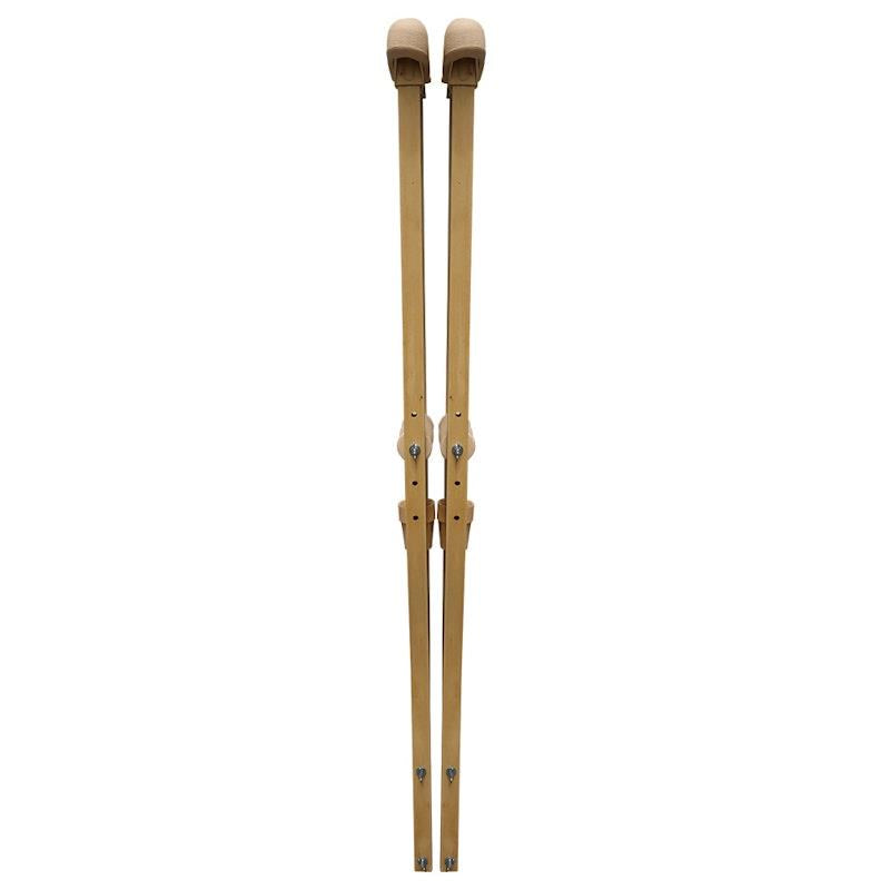 Load image into Gallery viewer, Livingstone Underarm Crutches Medium Wood Adjustable 107-132cm 1Pair
