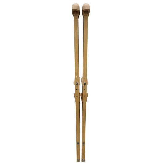 Livingstone Underarm Crutches Medium Wood Adjustable 107-132cm 1Pair
