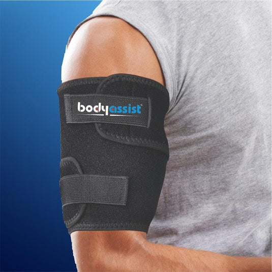 BodyAssist Premium Bicep Tricep Upper Arm Support Band Small