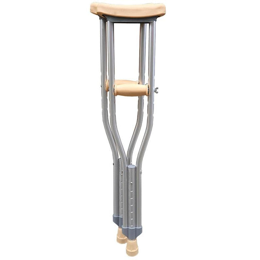 Livingstone Underarm Crutches X-Small Aluminium Adjustable 81-96.5cm 1Pair