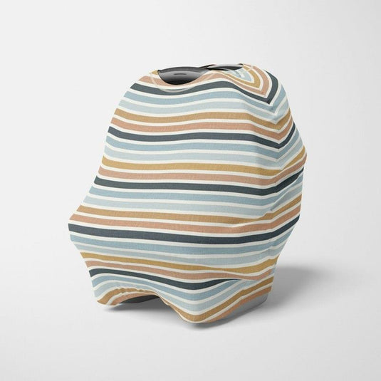 Zoe Sage 5 in 1 Multi-Use Mama Cover Retro Stripes 1pc
