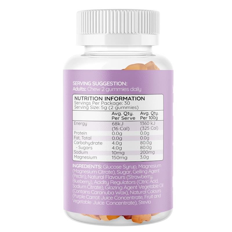 Load image into Gallery viewer, Haircarebear Magnesium Gummies 3x60 Pack
