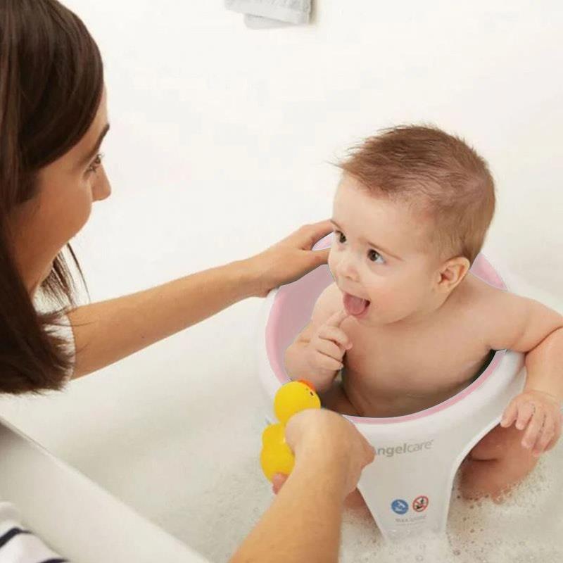 Load image into Gallery viewer, Angelcare Baby Bath Soft Touch Ring Seat Pink
