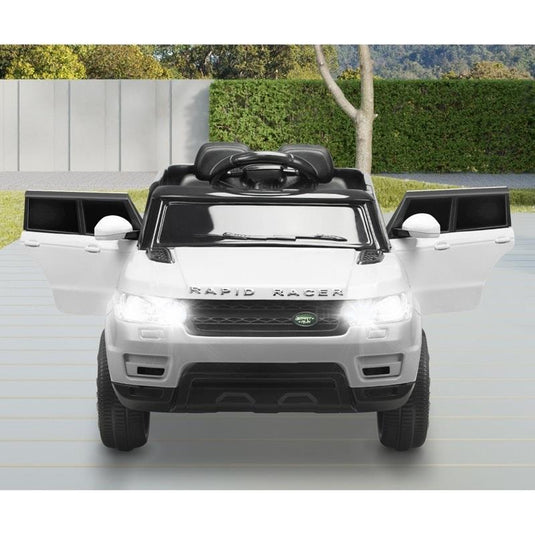 Mazam Kids Ride On Car 12V Electric Remote Vehicle Toy Car White