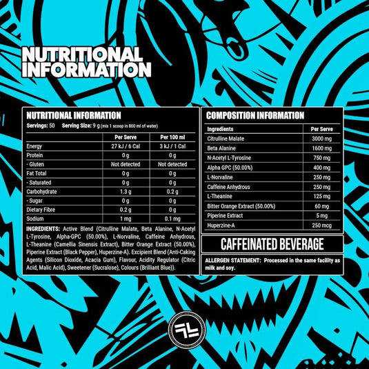 Faction Labs Disorder Original - 50 serves Aqua Splash