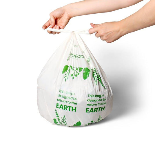 Ecopack 18L Compostable Bin Liners Bundle Small 4 Rolls/80 Bags