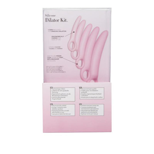CalExotics Inspire Silicone Dilator 5 Piece Set Pink