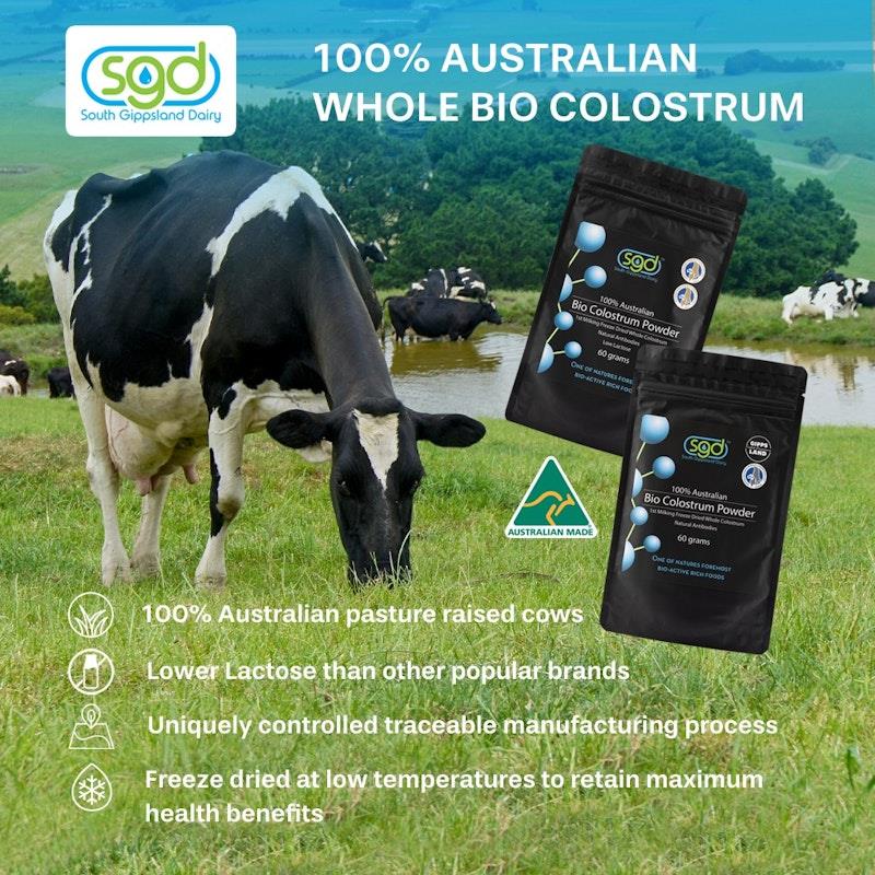 Load image into Gallery viewer, SGD 100% Pure Australian Bio Colostrum Powder 60g

