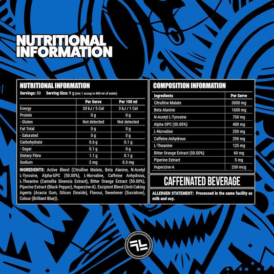 Faction Labs Disorder Original - 50 serves Blue Pearl