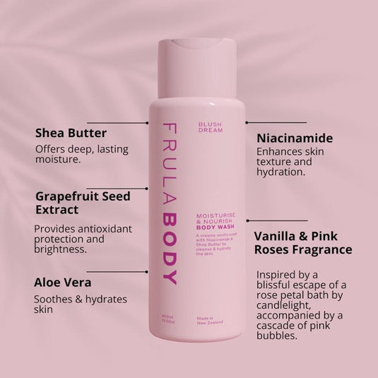 Frula Blush Dream Body Wash 400ml