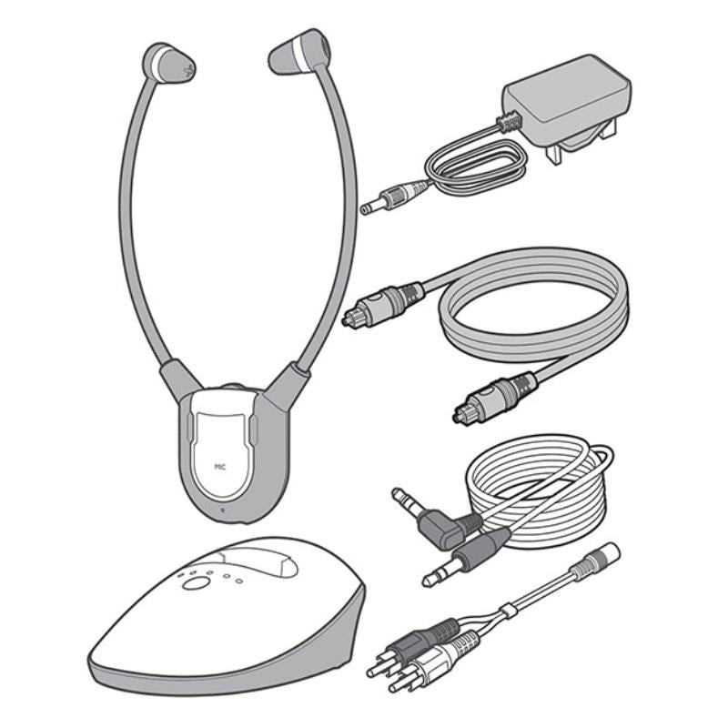 Load image into Gallery viewer, Oricom TV7400 Amplified Wireless Headset with Fast Charging Cradle 1pc
