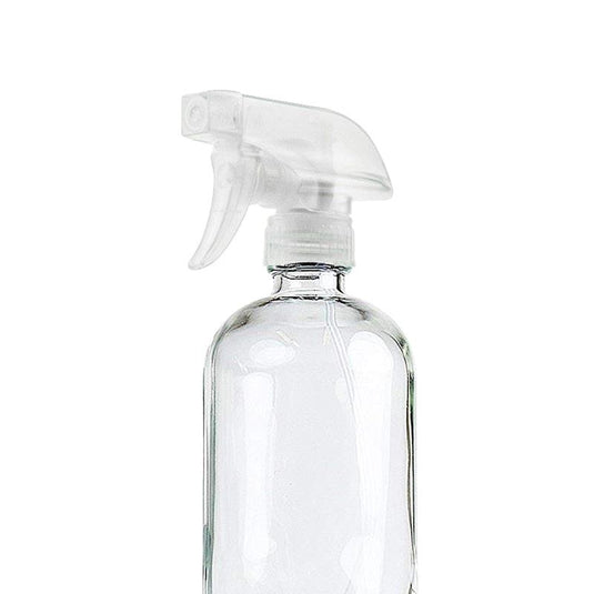Traderight 4x 500ml Clear Glass Spray Bottles Trigger Water Sprayer Aromatherapy Dispenser Bundle