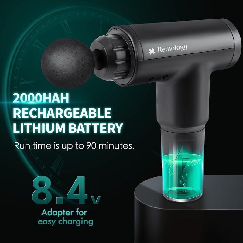 Load image into Gallery viewer, Remology Impact Therapy Percussive Massager includes 4 Heads 1pc
