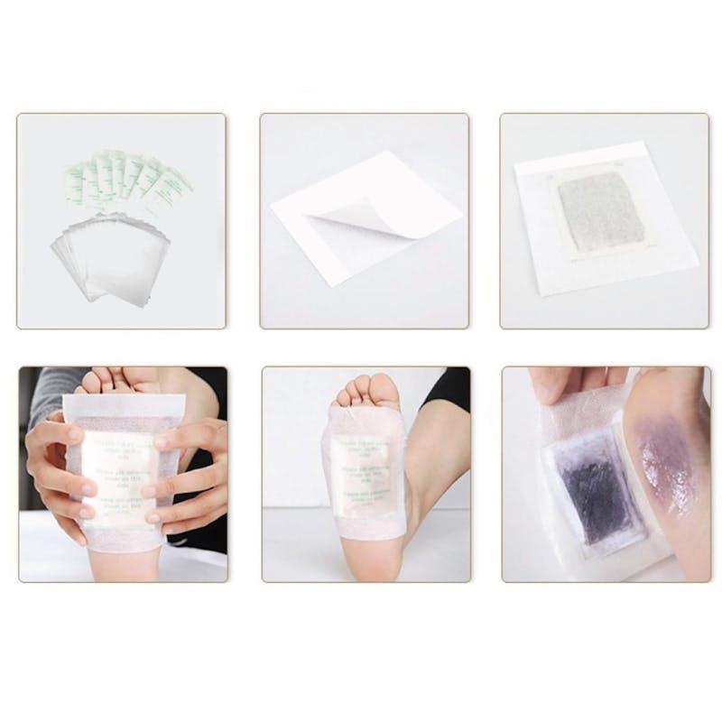 Load image into Gallery viewer, Living Today 42 Pack The Cleansing Detox Foot Pads Patches Bundle
