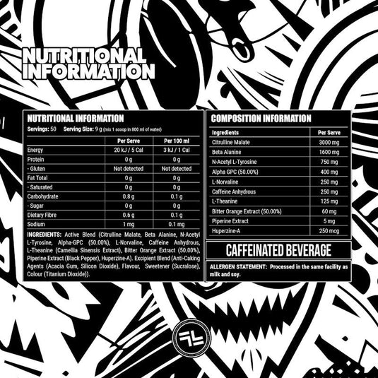 Faction Labs Disorder Original - 50 serves White Snow
