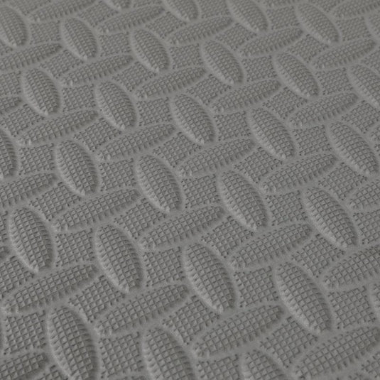BoPeep EVA Foam Kids Play Mat Floor Baby Crawling Interlocking Waterproof Grey 4Pack