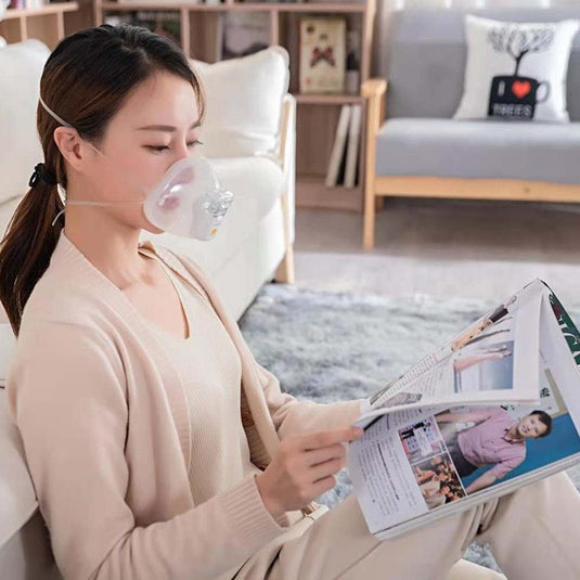 Caremax Hands-Free Mini Ultrasonic Mesh Nebuliser Inhaler 1Unit
