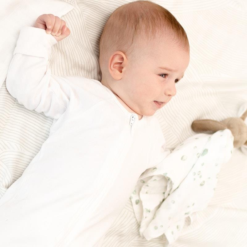 Load image into Gallery viewer, Little Bamboo Muslin Baby Blanket - Natural
