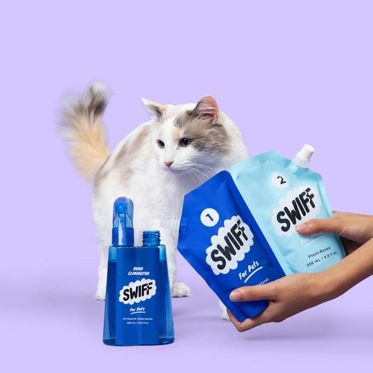 SWIFF For Pets Bottle + Refill Bundle Kit
