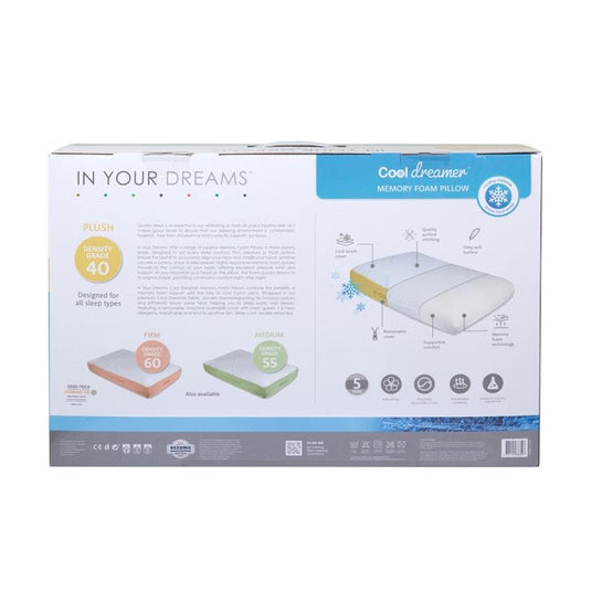 IYD Cool Dreamer Memory Foam Pillow Medium 1 Piece