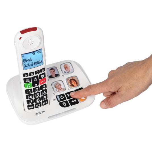 Oricom Care900-2 Amplified Big Button Cordless Phone and Additional Handset Pack