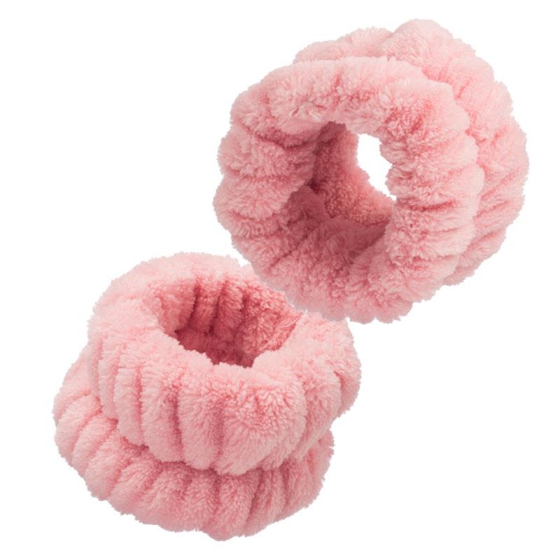 Load image into Gallery viewer, Ellodi Spa Headband &amp; Wristband Set Pink
