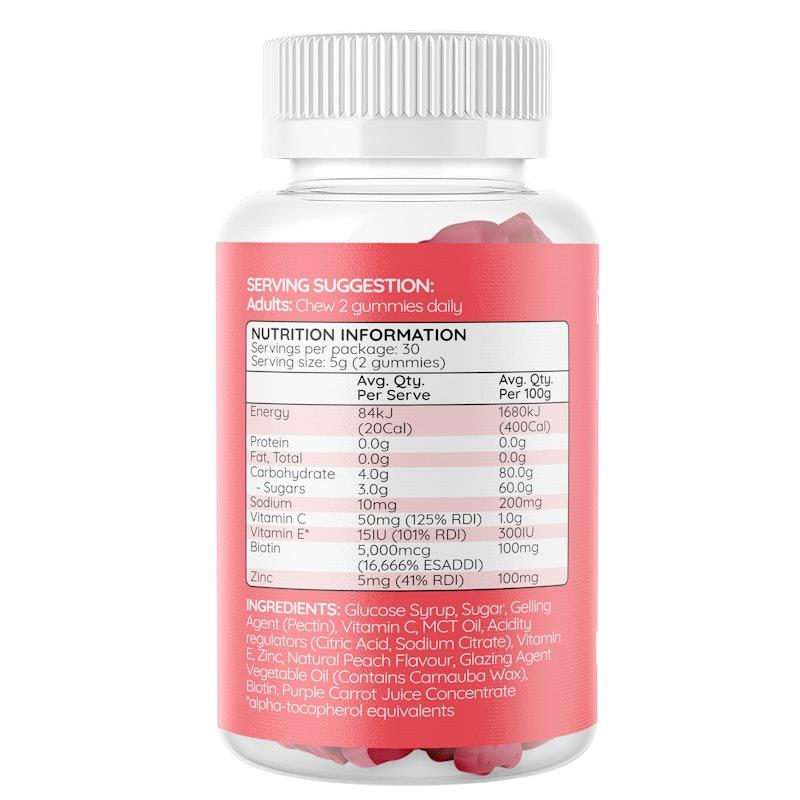 Load image into Gallery viewer, Haircarebear Hair Skin Nails Gummies 3x60 Pack

