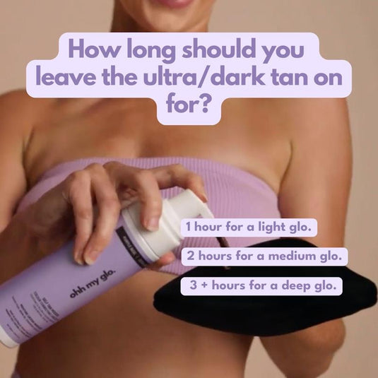 Ohh My Glo Self-Tan Purple Base (Ultra Dark) 200ml
