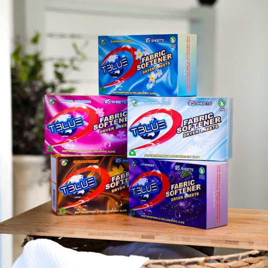 TBLUE Fabric Softener Dryer Sheet Autumn Forest Pack of 105 Sheets