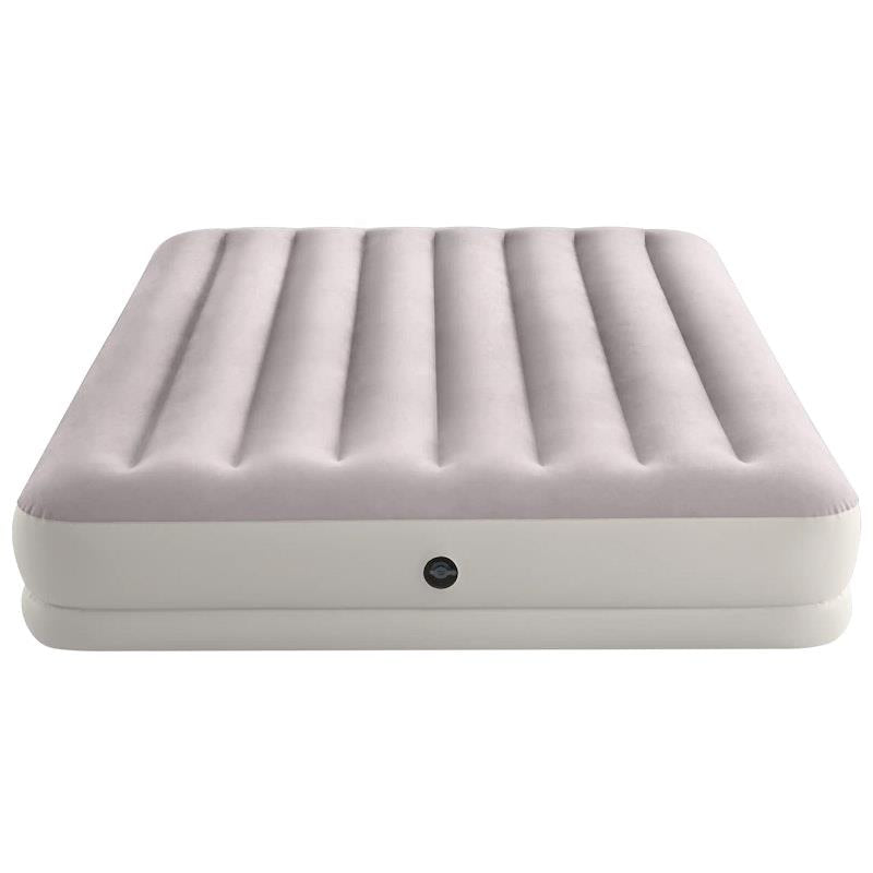 Load image into Gallery viewer, Intex Dura-Beam Prestige Mid-Rise Inflatable Airbed with USB Pump Cream Queen
