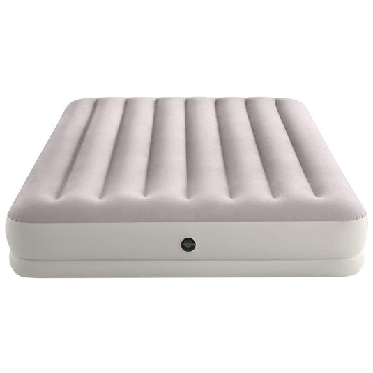 Intex Dura-Beam Prestige Mid-Rise Inflatable Airbed with USB Pump Cream Queen