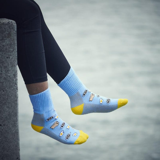 Glucology Copper based Socks 2 Pairs Medium/ Eggs