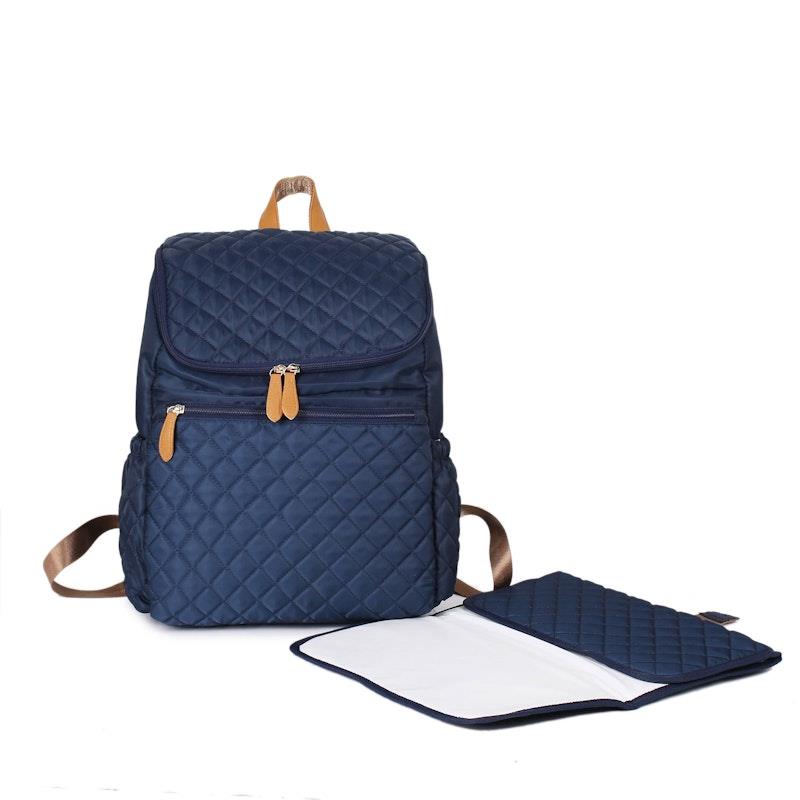 Load image into Gallery viewer, Hannah &amp; Henry Essential Nappy Bag Backpack Navy
