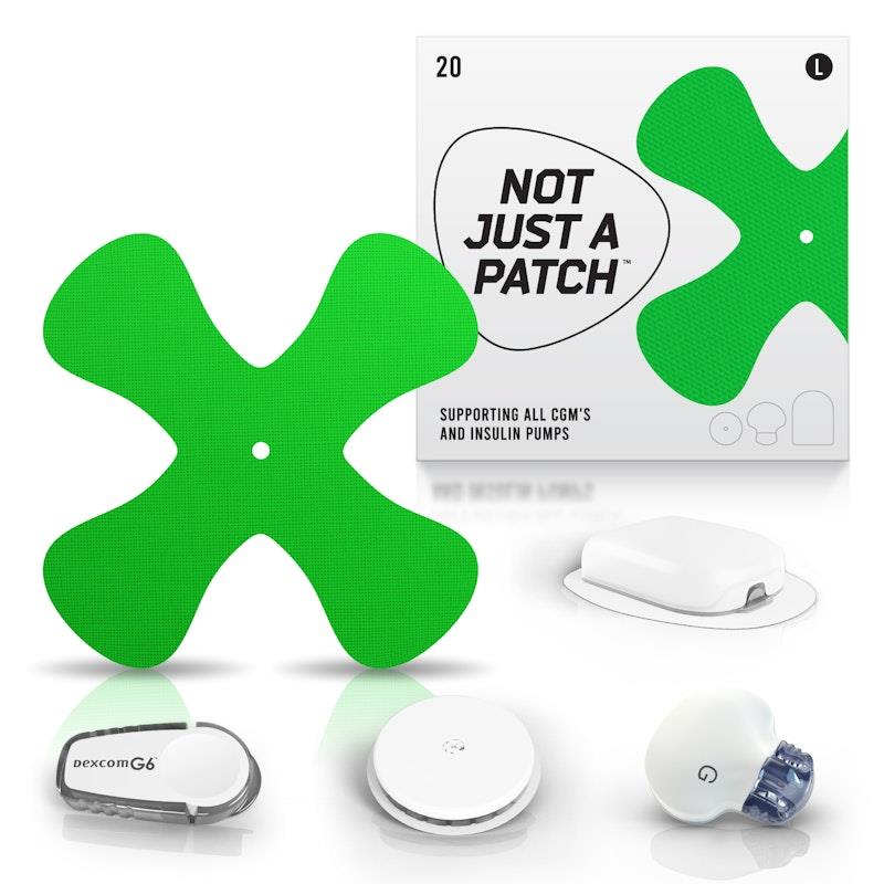 Load image into Gallery viewer, Not Just a Patch CGM Patches for Libre, Dexcom and Medtronic - X-Patch 20pk
