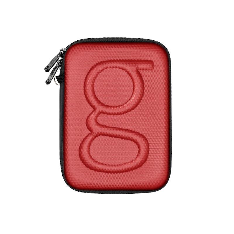 Load image into Gallery viewer, Glucology Travel Classic Case for Blood Glucose Monitors and Insulin Pens Red
