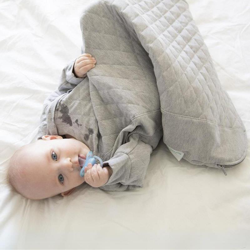 Load image into Gallery viewer, Baby Loves Sleep - 2.5 TOG Winter - Hands In &amp; Out Sleep Sack - Cool Grey 6-12M
