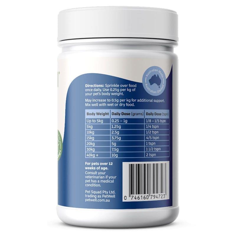 Load image into Gallery viewer, PetWell CALM - Natural Calming Supplement for Dogs &amp; Cats 125g
