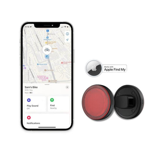 Laser Round Red Reflector Smart Tag 1 Piece