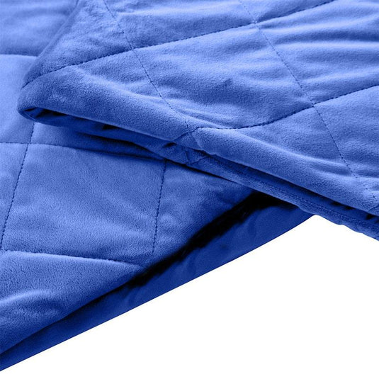 DreamZ 9KG Weighted Blanket - Royal Blue 1Piece
